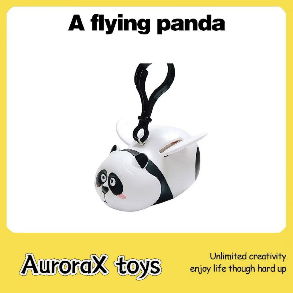 A flying panda ( keychain )