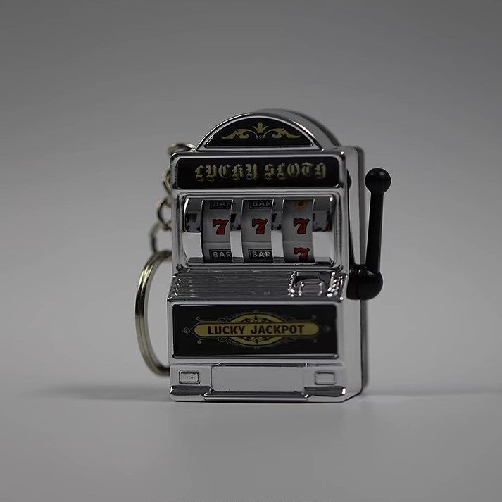 Creative stress-relieving fruit machine ( keychain )