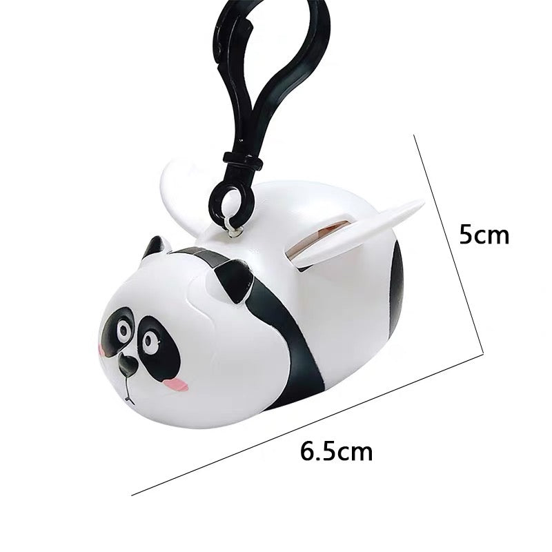 A flying panda ( keychain )